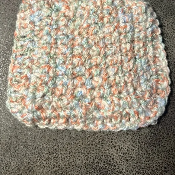 Handcrafted Multicolor Crochet Prayer Square - Picture 2 of 3